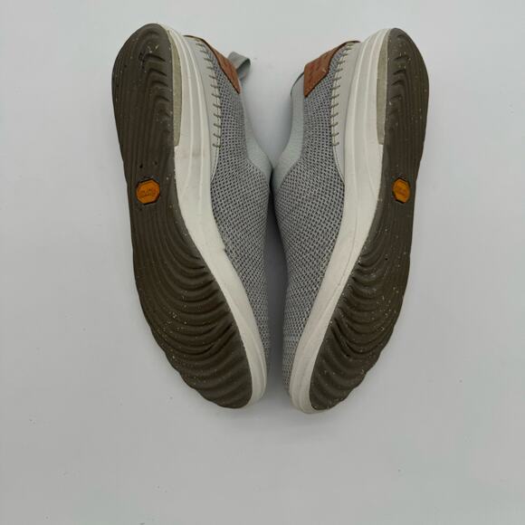 Merrell Gridway Lightweight Gray Vibram Slip On Sneakers 8 J97548 - Picture 4 of 5
